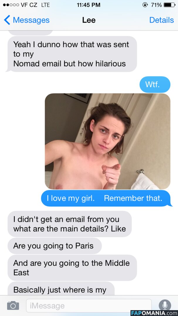 Kristen Stewart Nahý Uniklá fotka #308