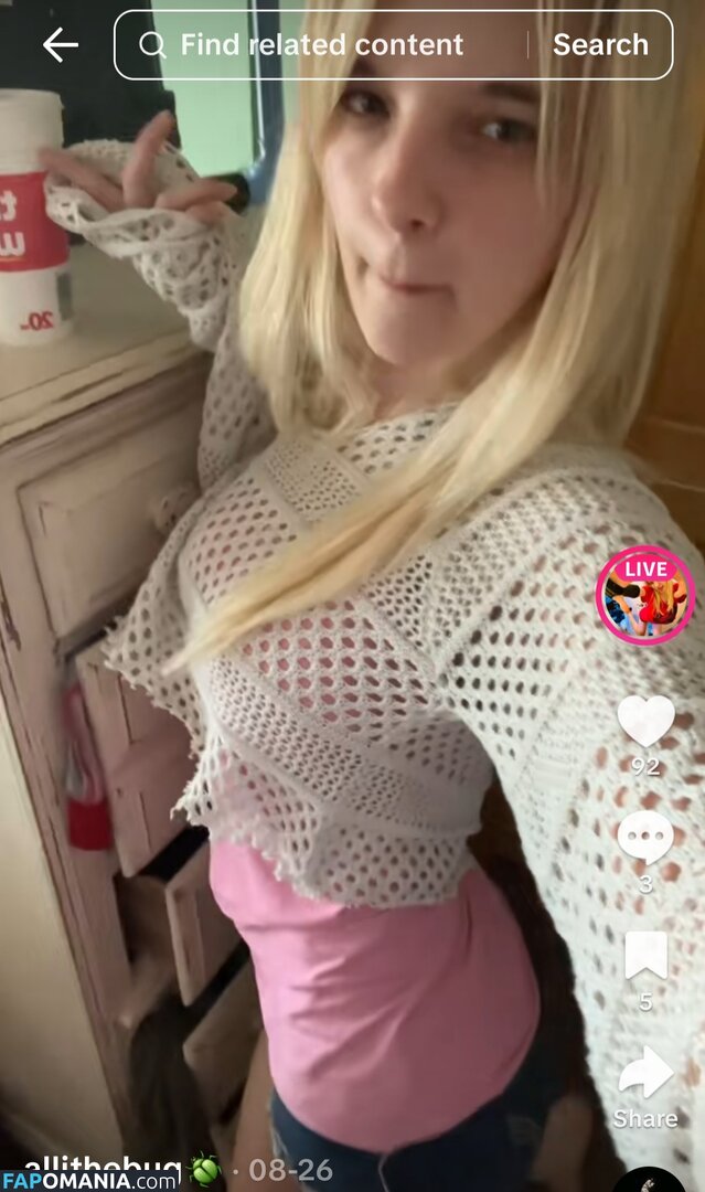 Allithebug / alliiebug / https: Nahý OnlyFans  Uniklá fotka #2