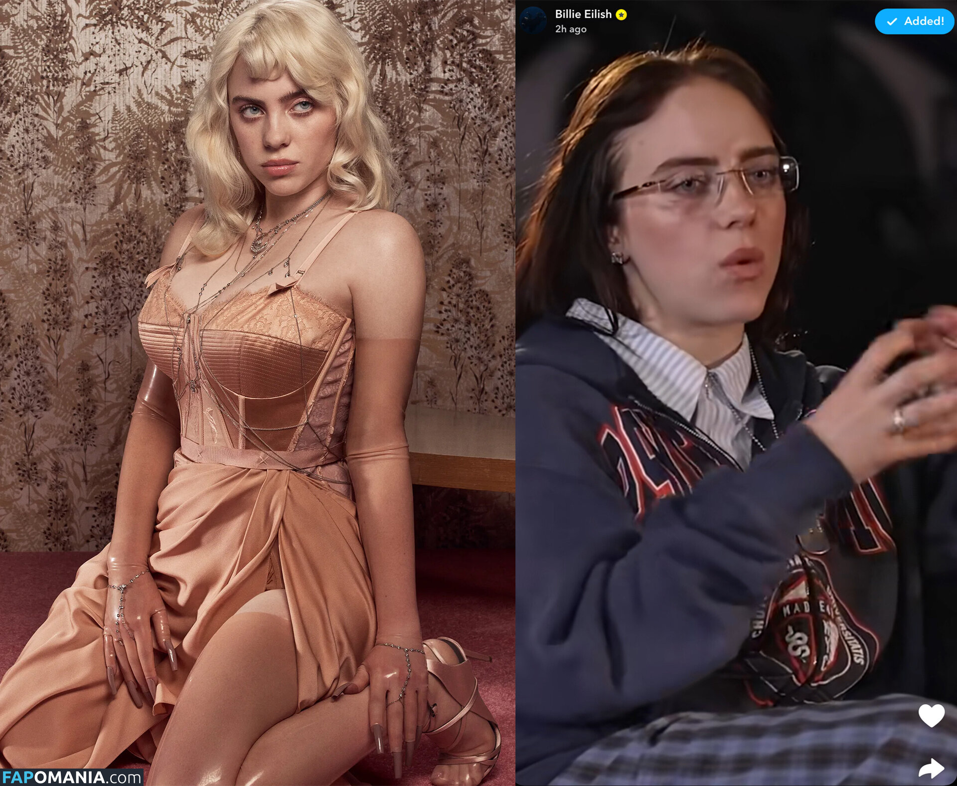 Billie Eilish / Fake / billeeilish / billieeilish Nahý OnlyFans  Uniklá fotka #2221