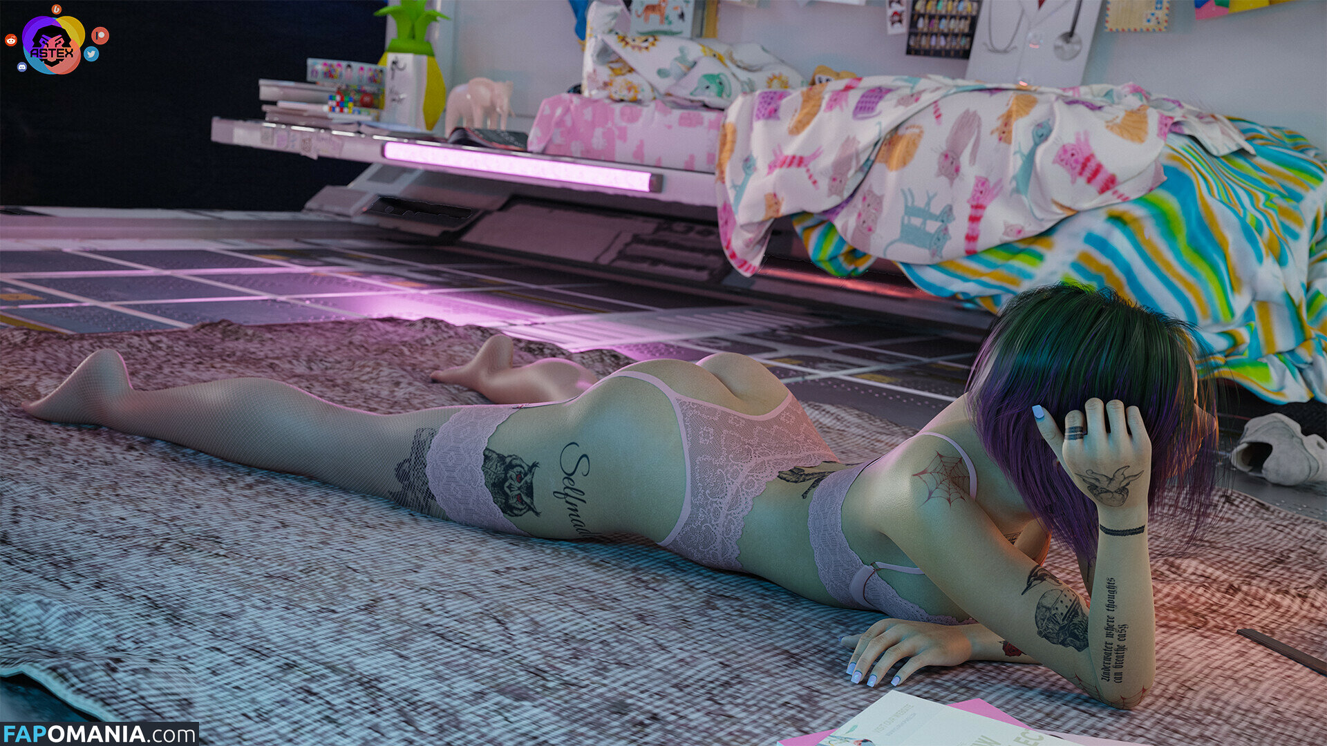 Cyberpunk 2077 / cyberpunkgame Nahý OnlyFans  Uniklá fotka #672
