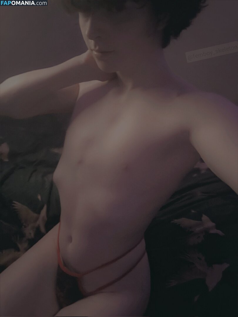 femboy_skeleton / https: / nyxpup Nahý OnlyFans  Uniklá fotka #14