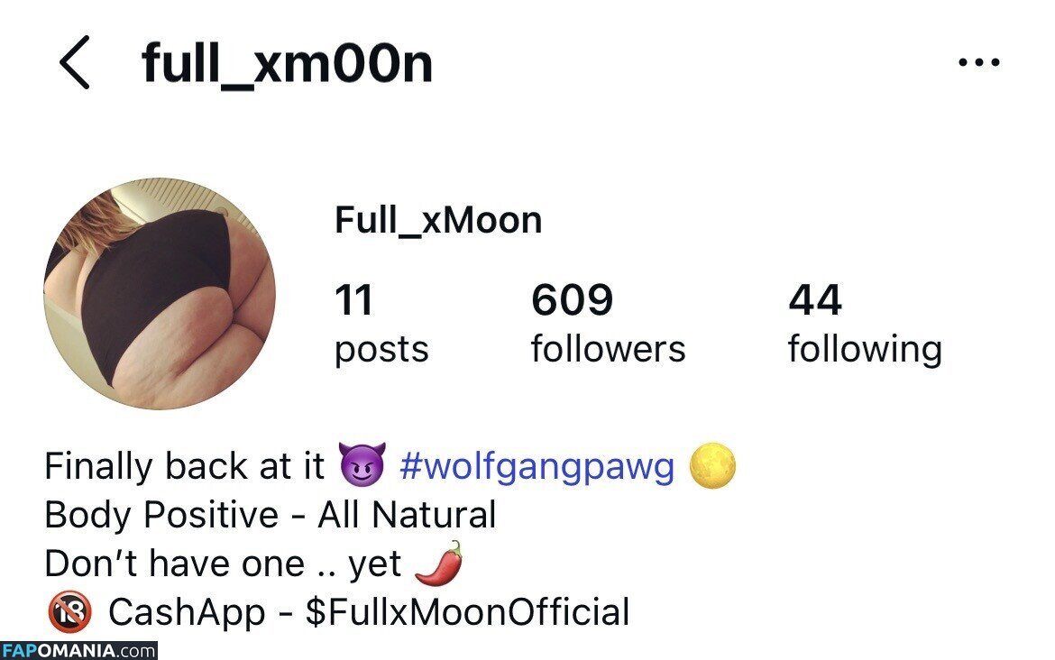 Full_xMoon / full_x_moon_official / fullxmoon Nahý OnlyFans  Uniklá fotka #2