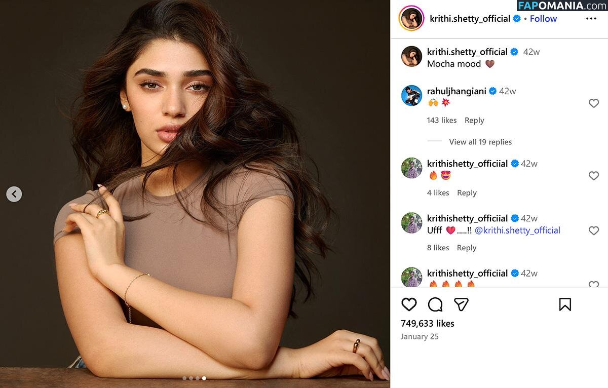 Krithi Shetty Nahý OnlyFans  Uniklá fotka #9
