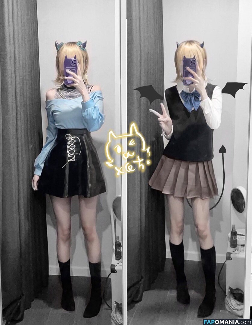 Nyo_nyenya / cjw010615 / cjw010615... / https: / moemoedevil_rain / moemoedevil_rain... / nyonye_nya Nahý OnlyFans  Uniklá fotka #19