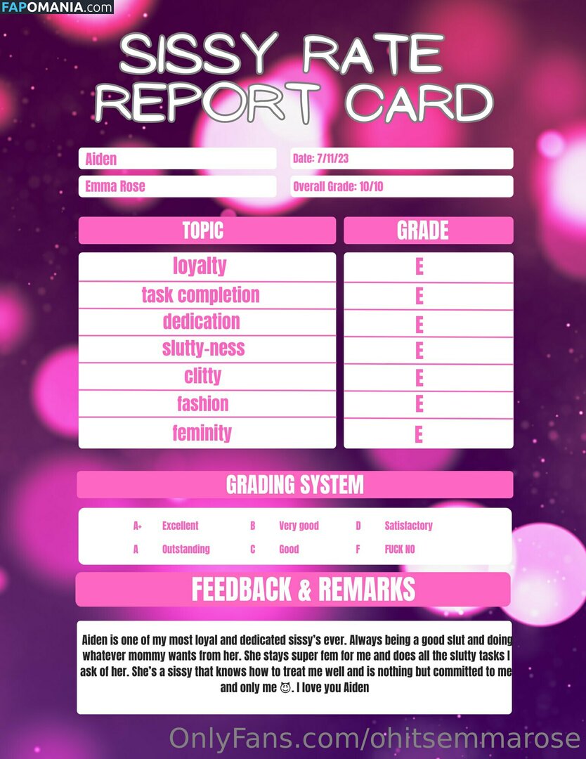 ohitsemmarose Nahý OnlyFans  Uniklá fotka #46