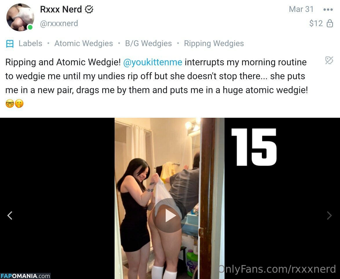 rxxnne25 / rxxxnerd Nahý OnlyFans  Uniklá fotka #7